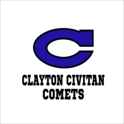 Clayton Civitan Comets Sticker