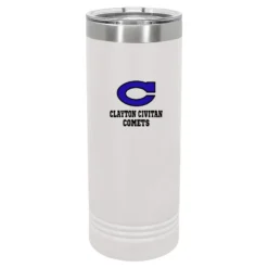 Clayton Civitan Comets Skinny Tumbler
