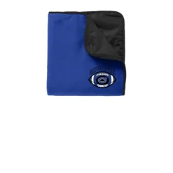 Clayton Civitan Football Fleece & Poly Travel Blanket
