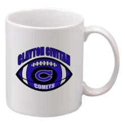 Clayton Civitan Football Ceramic Mug