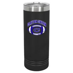 Clayton Civitan Football Skinny Tumbler