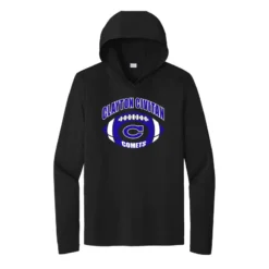 Clayton Civitan Football UV Performance Long Sleeve Hooded Tee